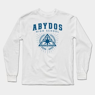 Abydos High School Emblem Long Sleeve T-Shirt